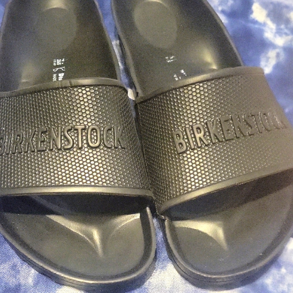 Birkenstock Womens Black Slides